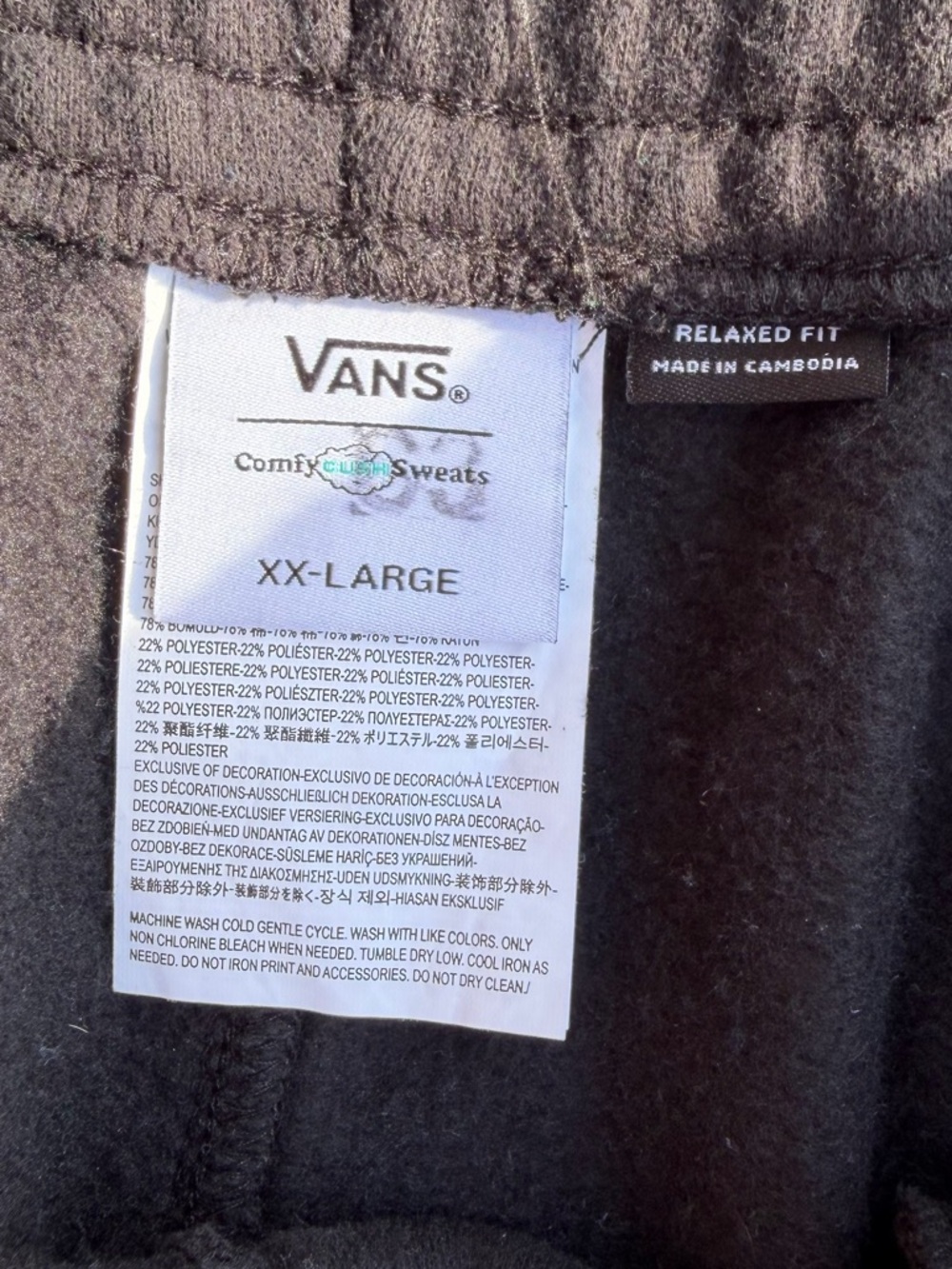 Van’s ComfyCush Sweatpants - Picture 3 of 4